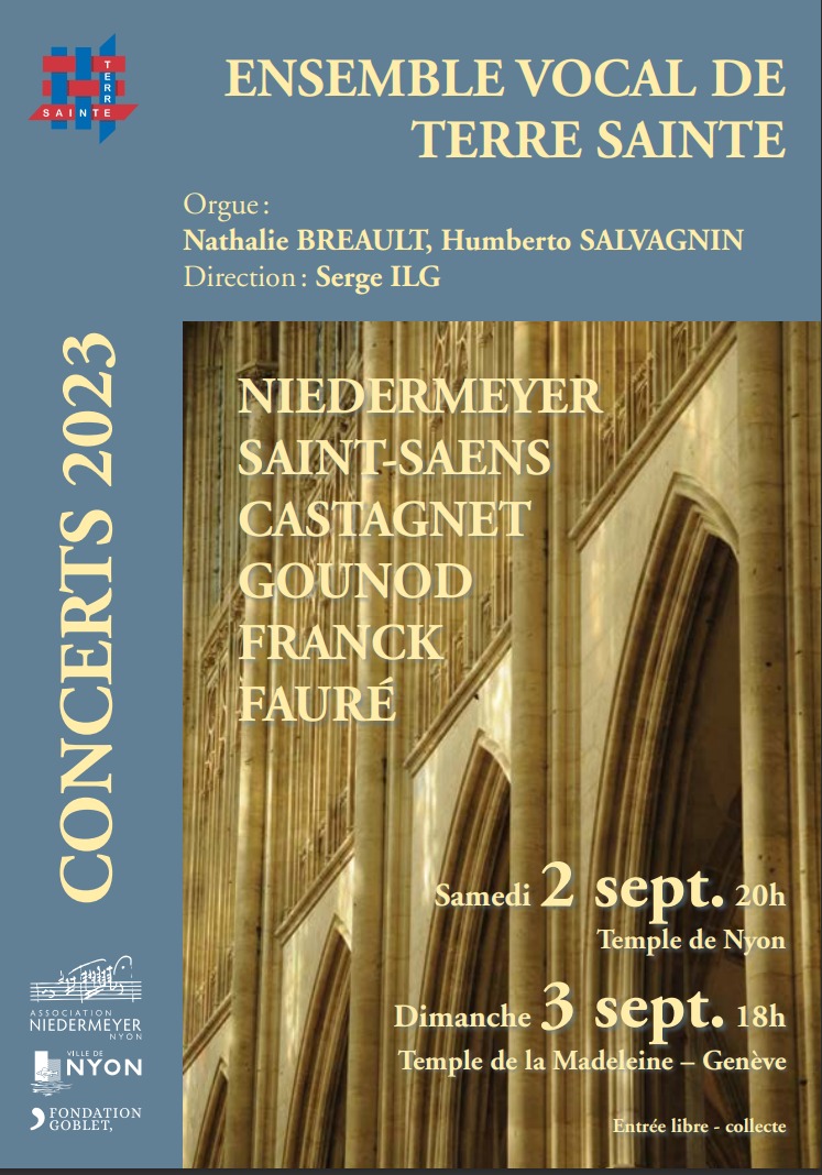 Konzert Ensemble Vocal Terre Sainte