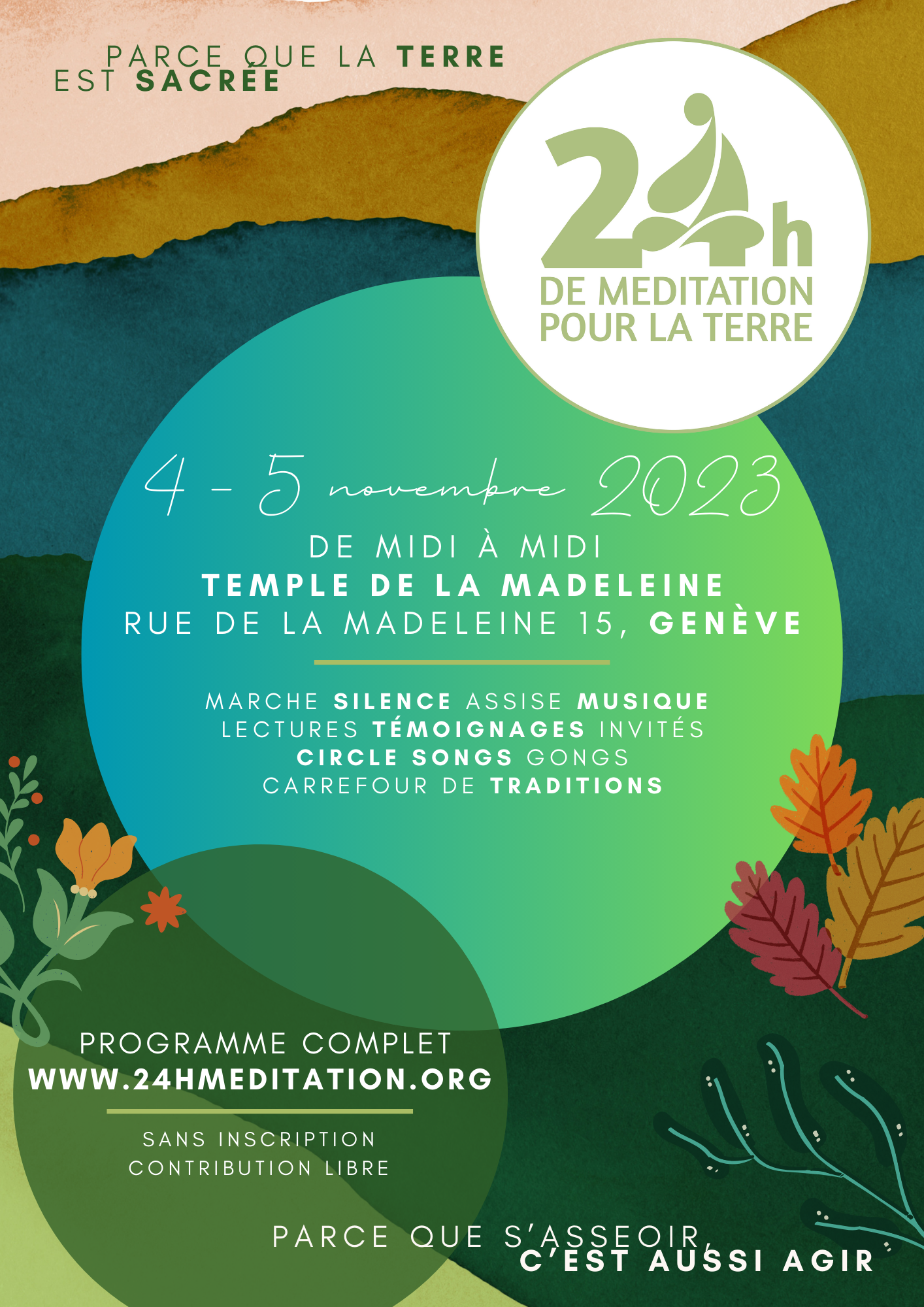 24h de Méditation pour la Terre