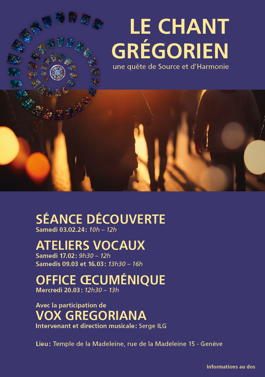 Ateliers vocaux (Chant grégorien)