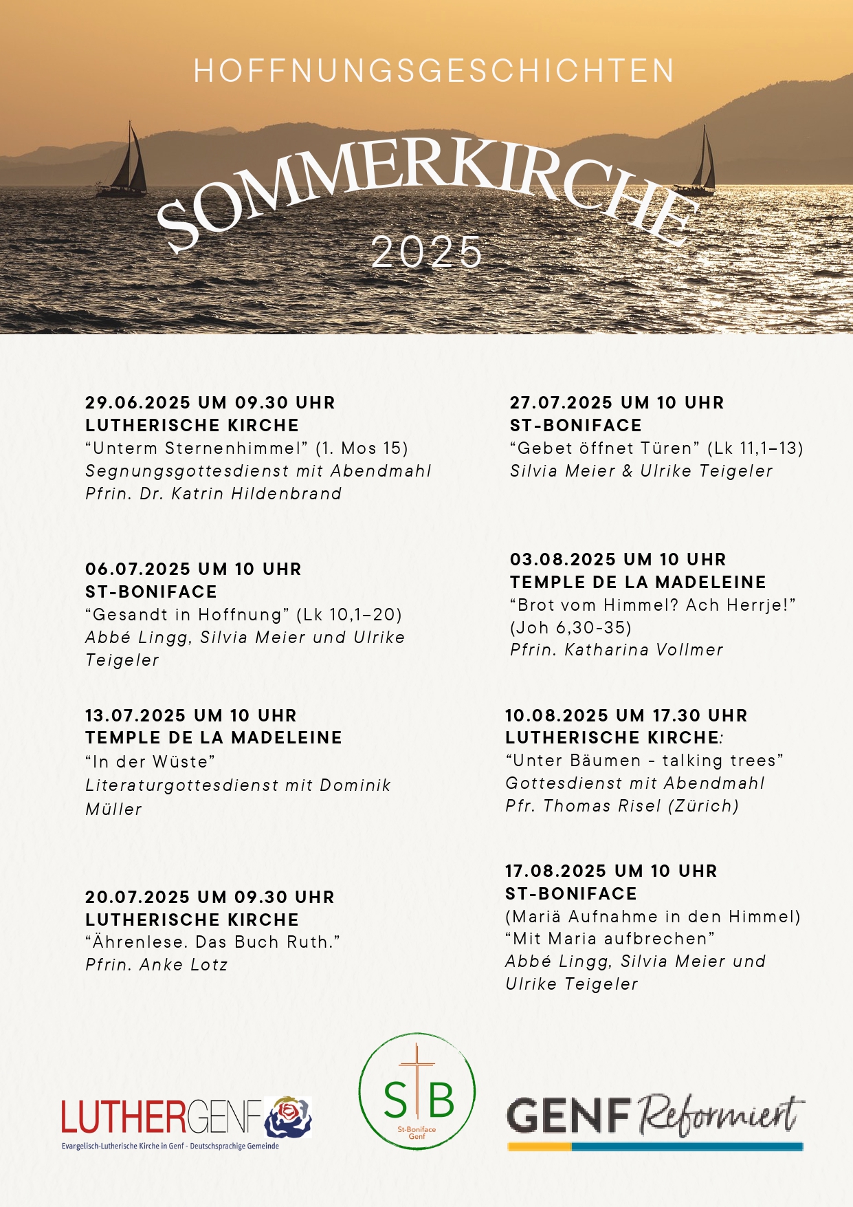 Ökum. Sommerkirche: Gottesdienst